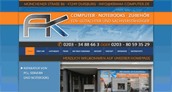 Desktop Screenshot of krimm-computer.de